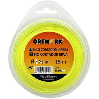 Hilo desbrozadora de corte redondo - Ø 2,4 mm x 15 m - Imagen 1